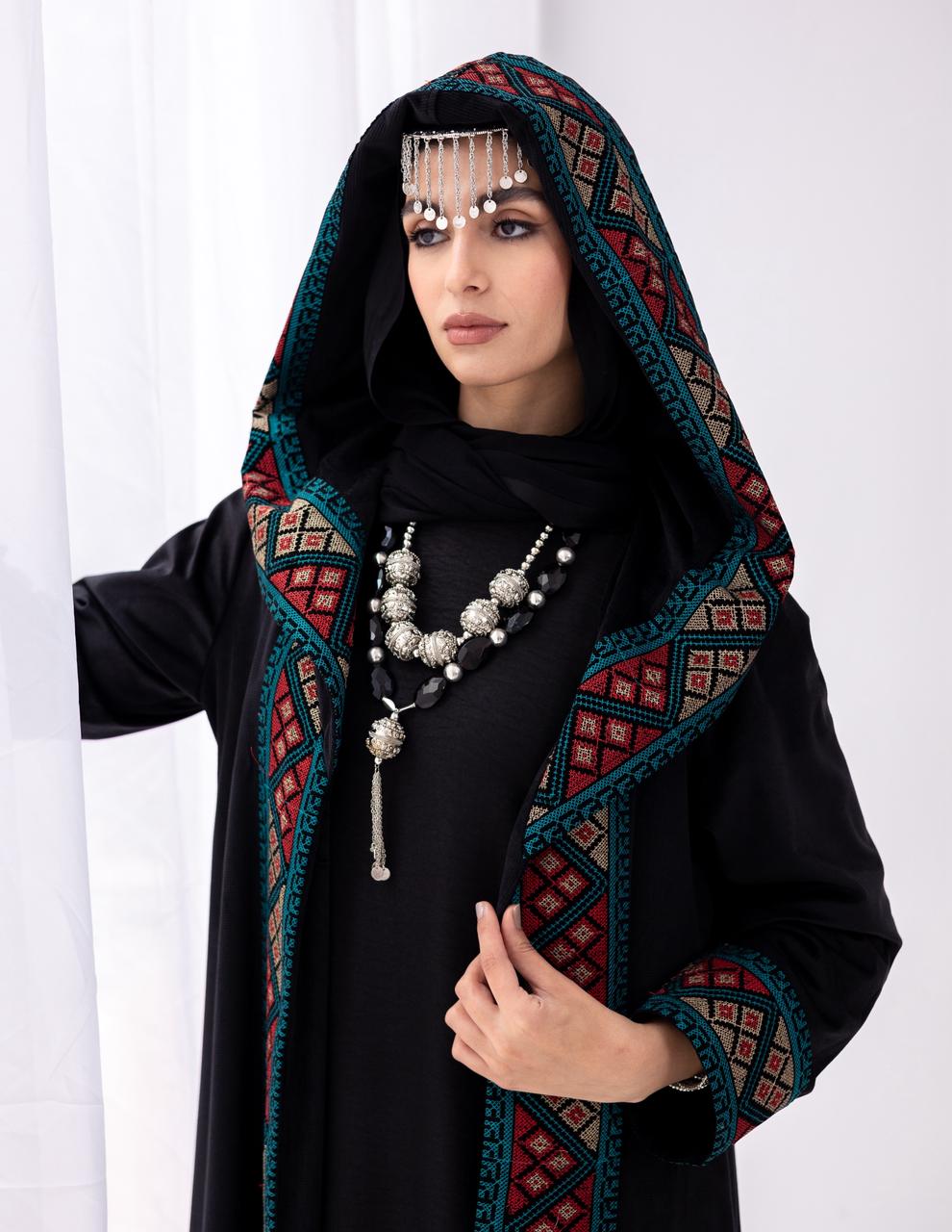 Moroccan velvet kaftan