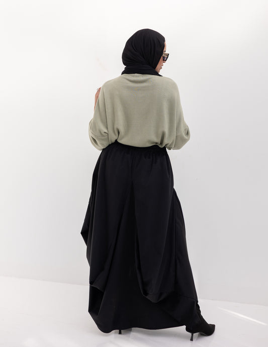 Gypsy skirt in Black