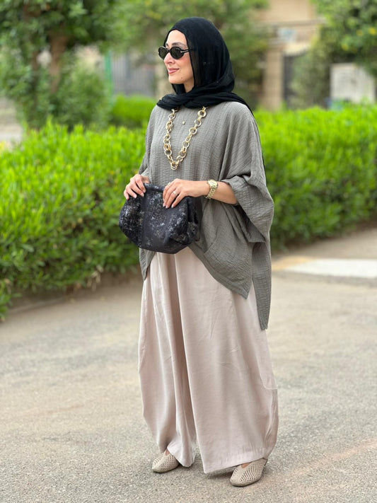 Soft summer light Gypsy pants in Light Beige