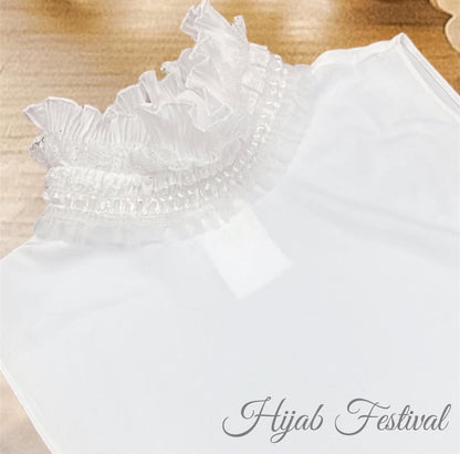 crushed white collar