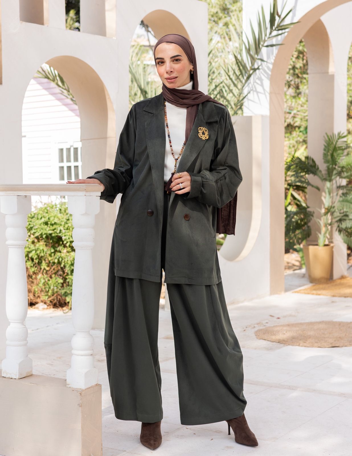 Gypsy pants in Olive