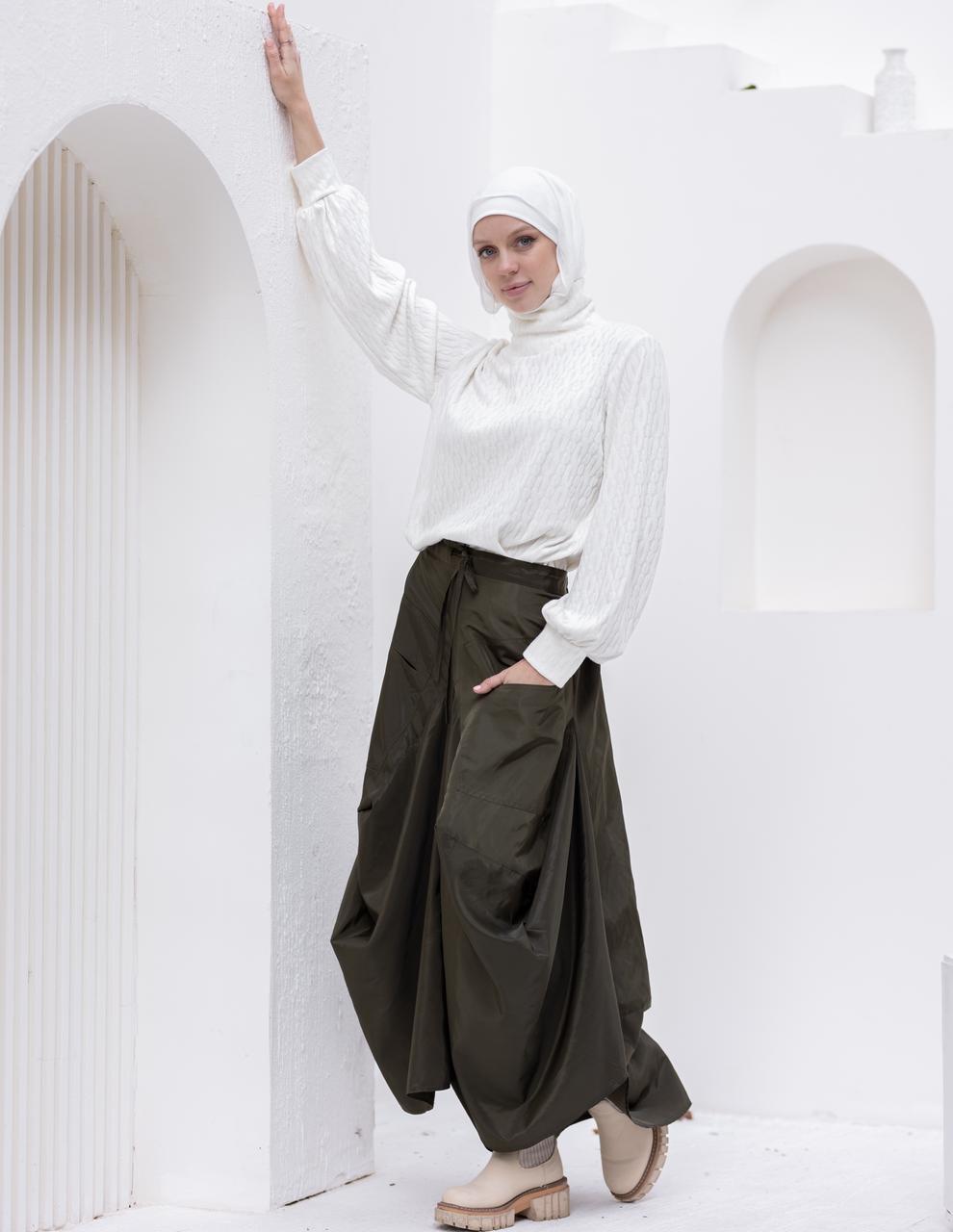 Waterproof Gypsy skirt in Olive