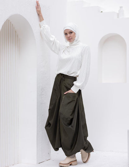 Waterproof Gypsy skirt in Olive