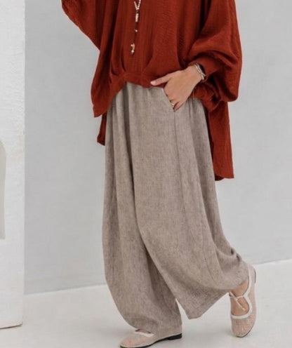 Lenin Gypsy pants ( cafe beige )