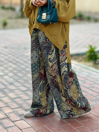 Bohemian Printed Lenin Gypsy pants