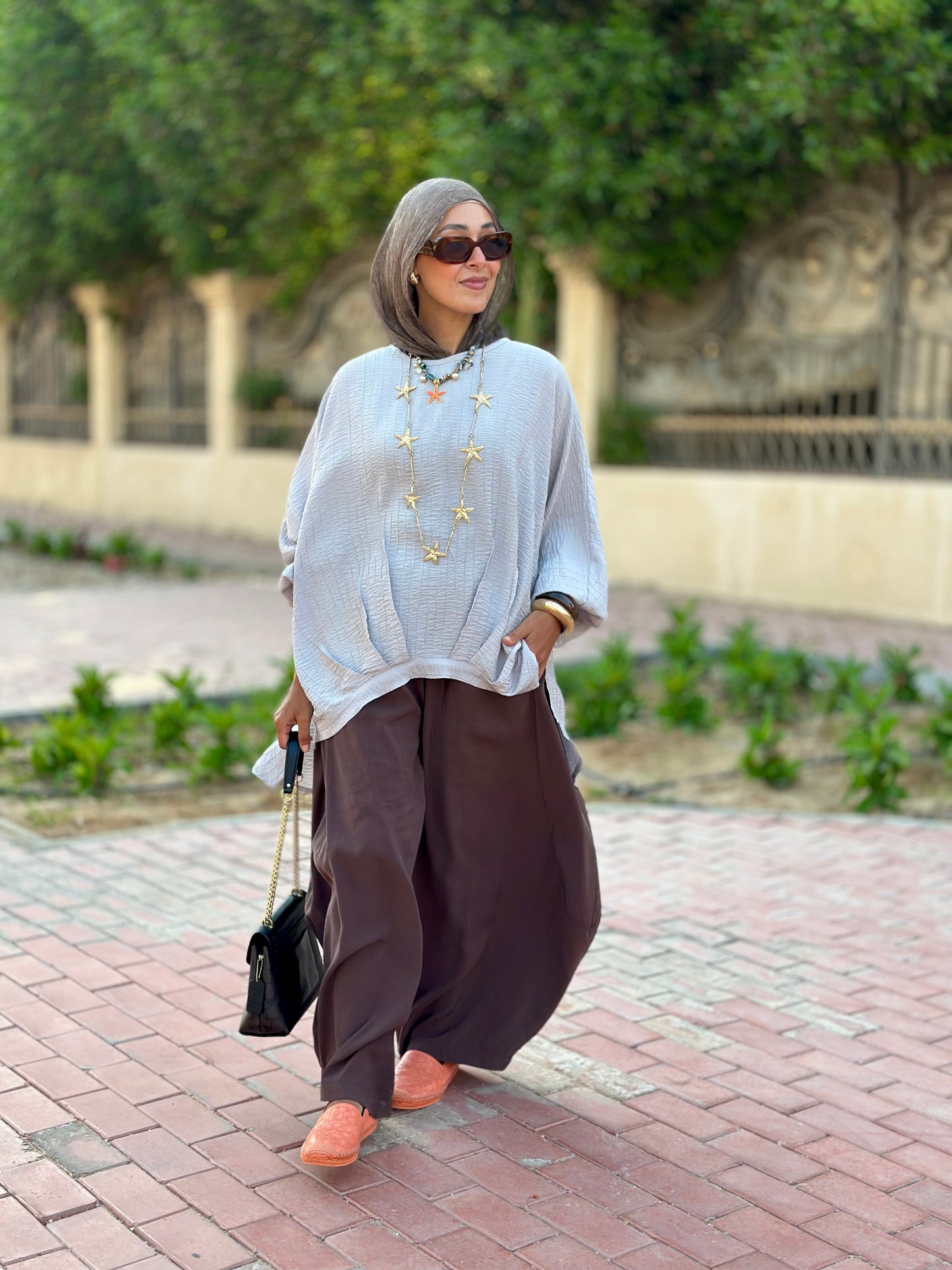 Summer Gypsy pants ( brown )