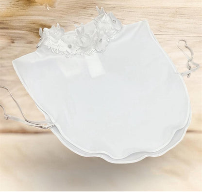 floral studded collar