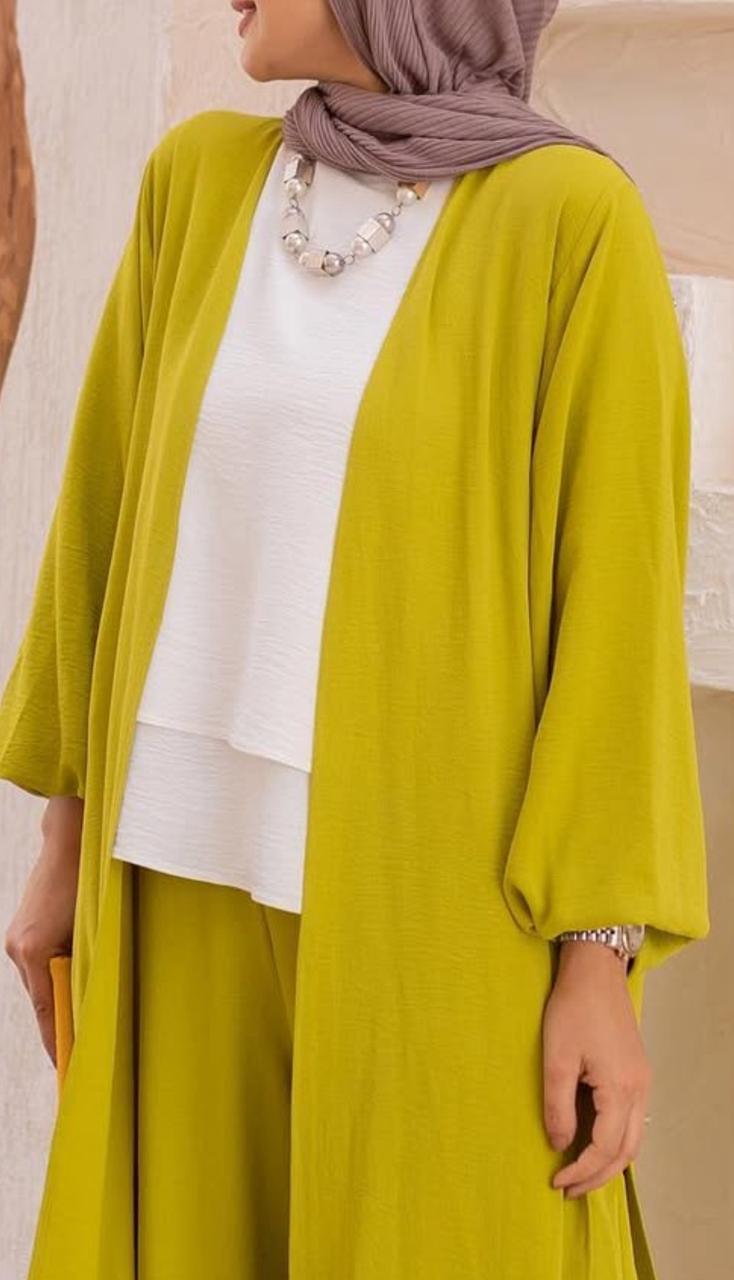 Double layers basic top in black