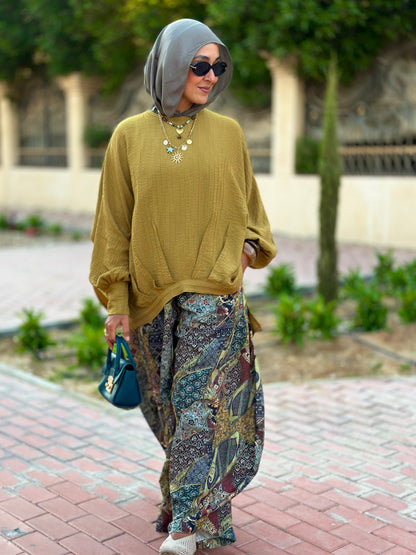 Bohemian Printed Lenin Gypsy pants