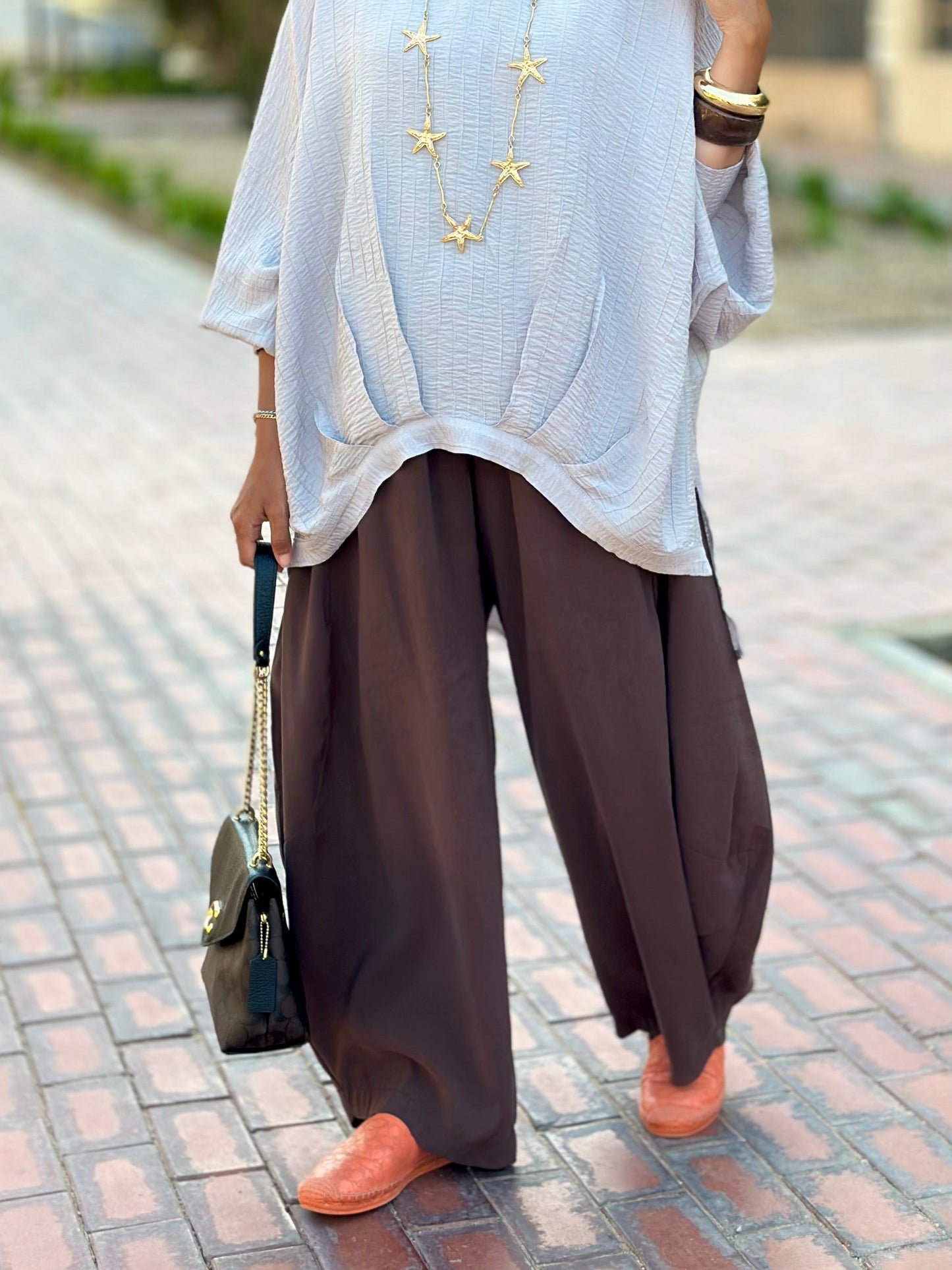 Summer Gypsy pants ( brown )