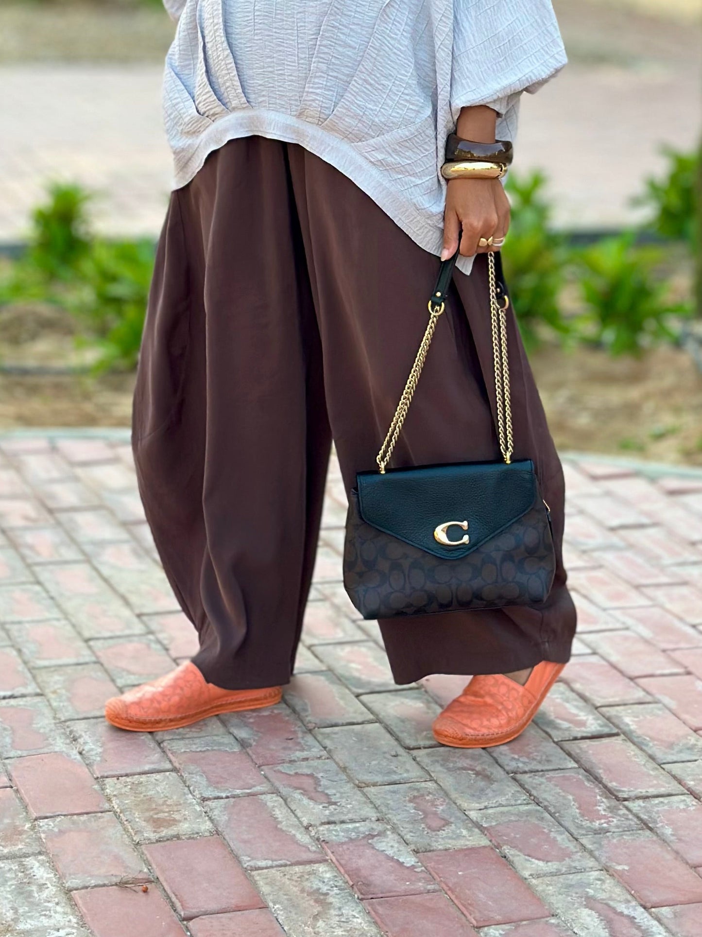 Summer Gypsy pants ( brown )
