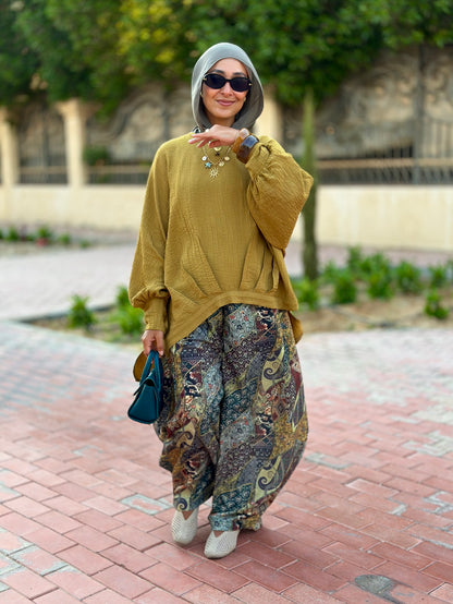 Bohemian Printed Lenin Gypsy pants