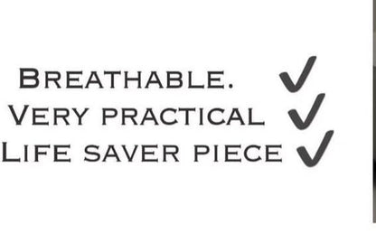 Long crossed top in Black