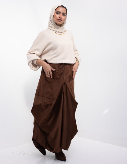 Gypsy skirt in Brown