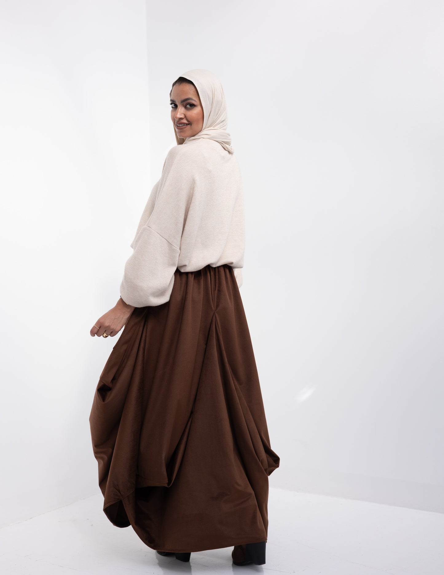 Gypsy skirt in Brown