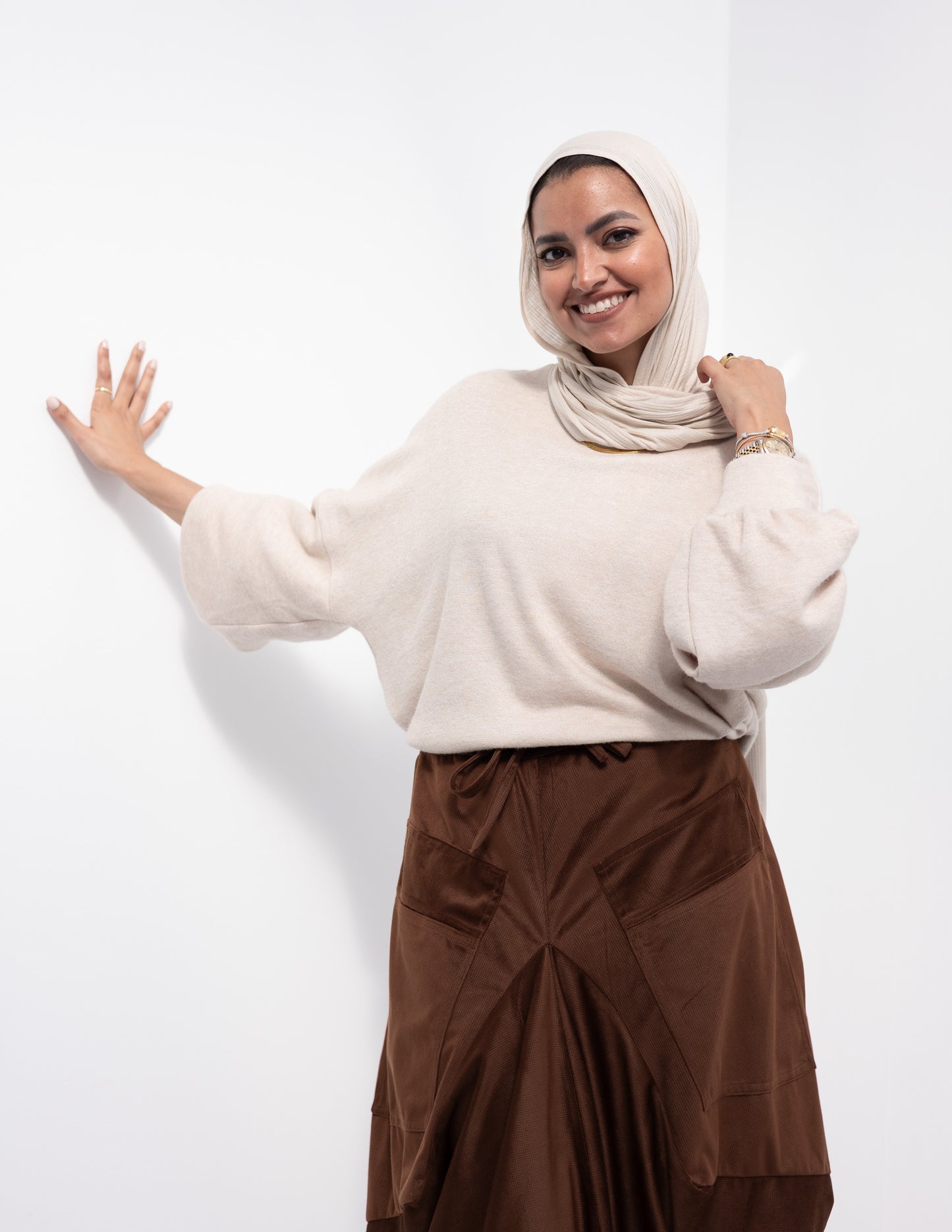 Gypsy skirt in Brown