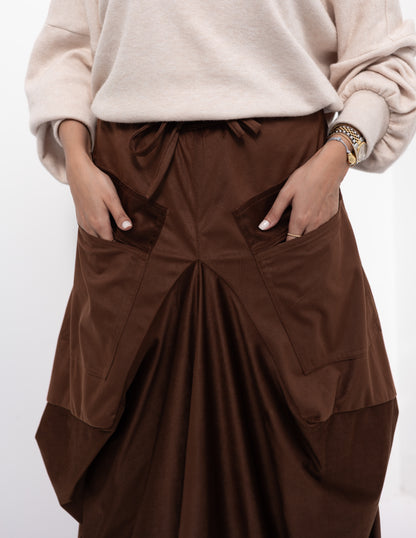 Gypsy skirt in Brown