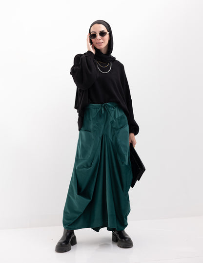 Gypsy skirt in Green