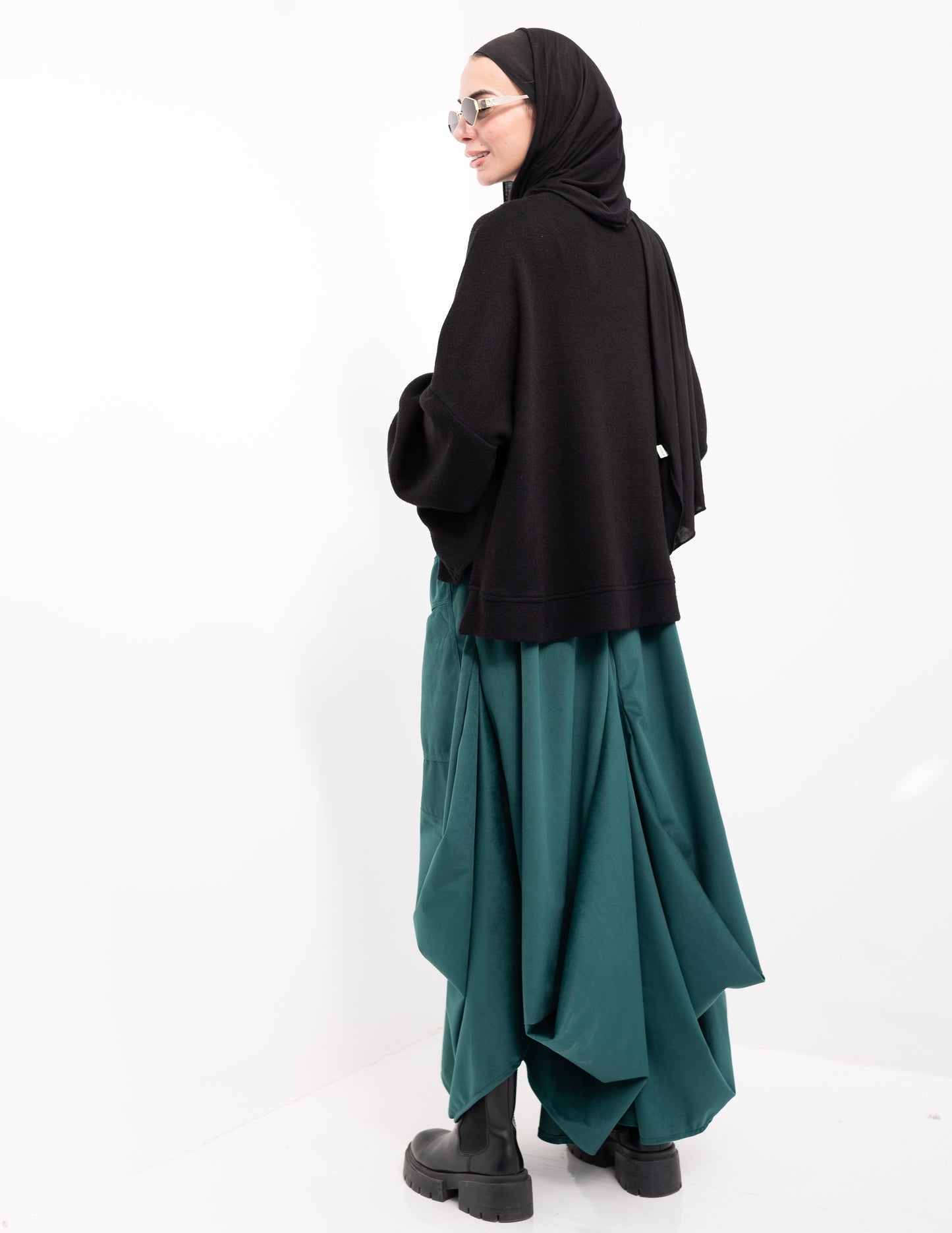 Gypsy skirt in Green