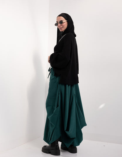 Gypsy skirt in Green