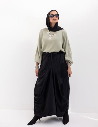 Gypsy skirt in Black