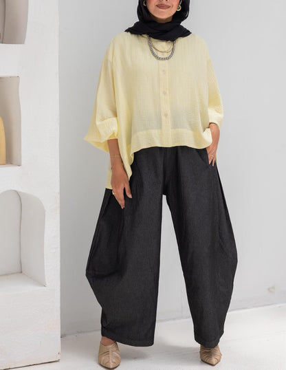 Denim Gypsy pants in Dark gray