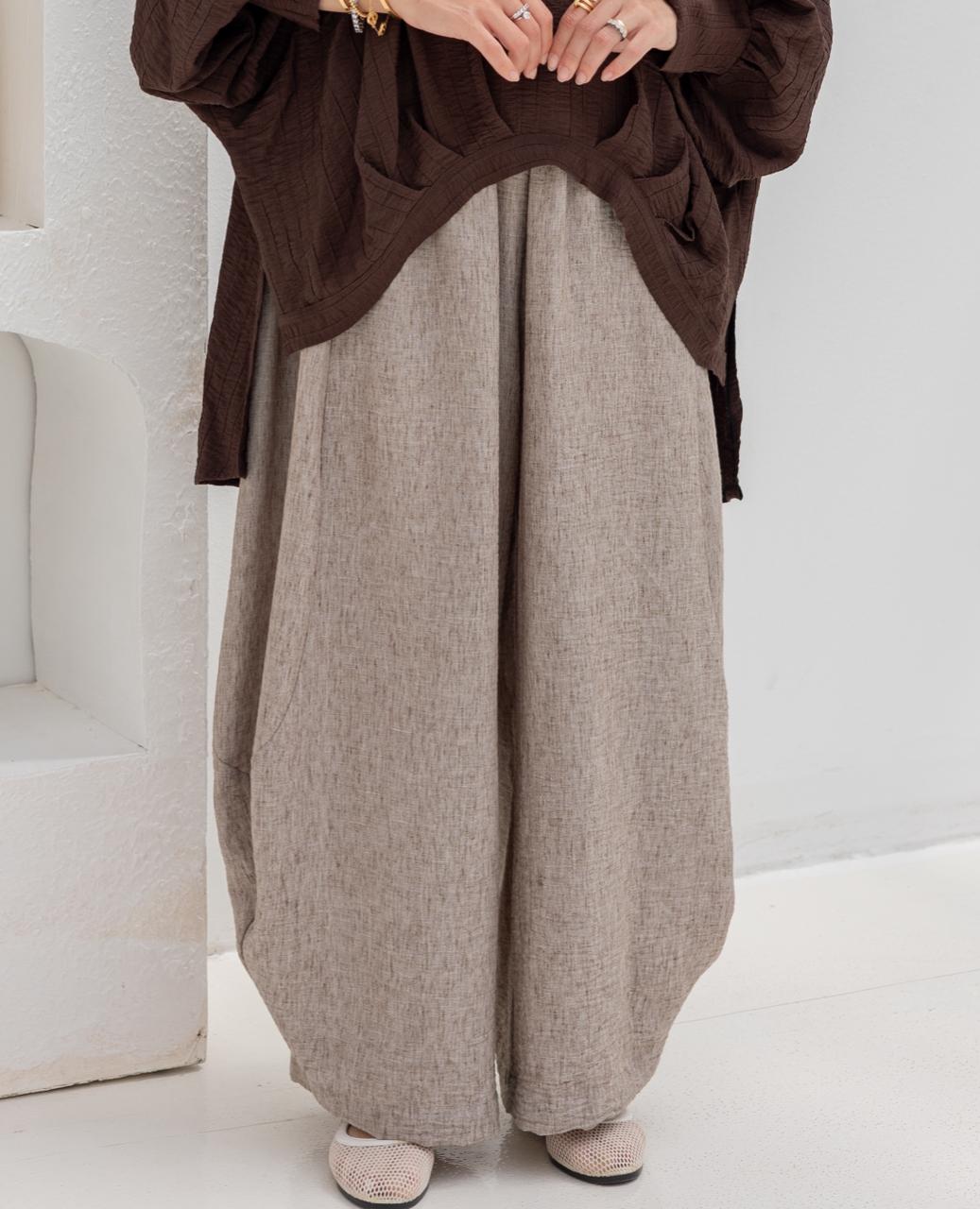 Lenin Gypsy pants in Beige