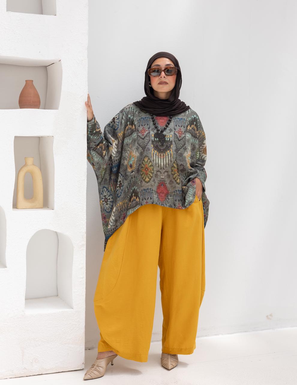 Soft summer light Gypsy pants in Yellow