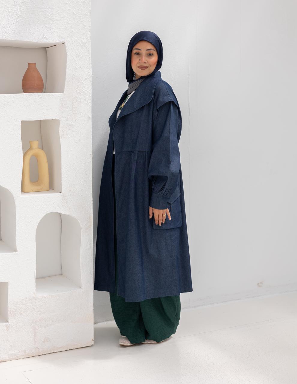 Denim cardigan