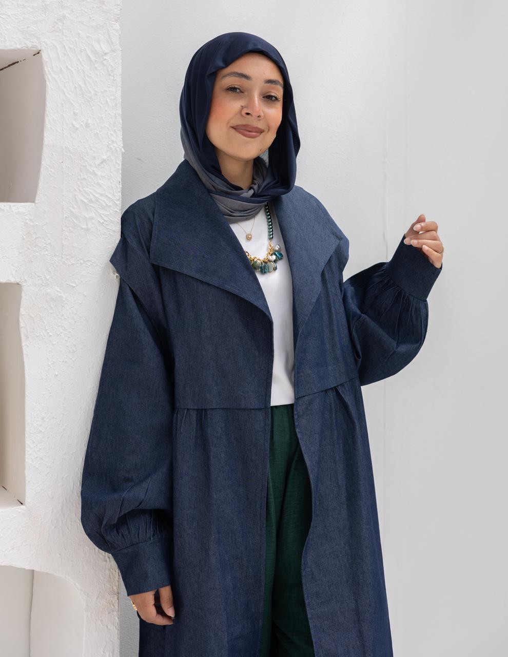 Denim cardigan