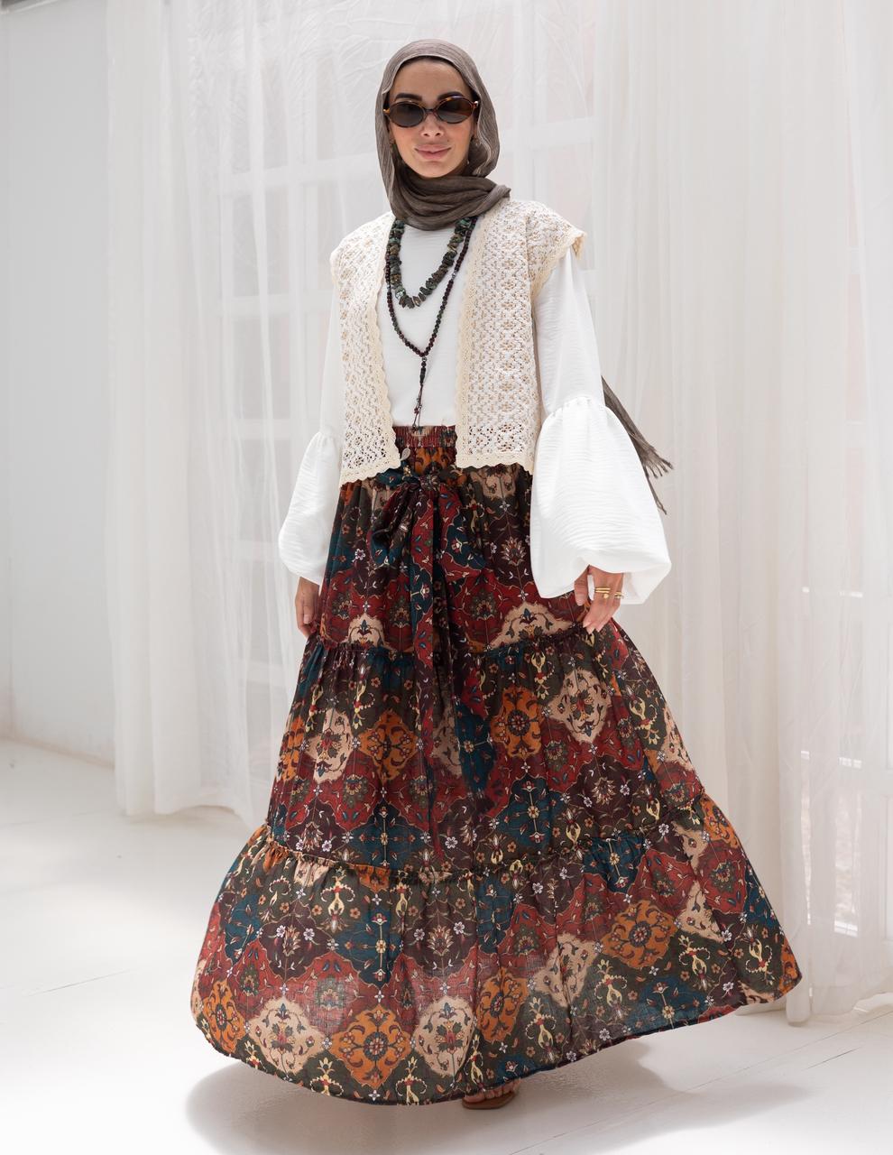 Spanish printed Lenin skirt