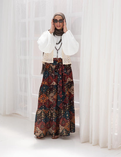 Spanish printed Lenin skirt