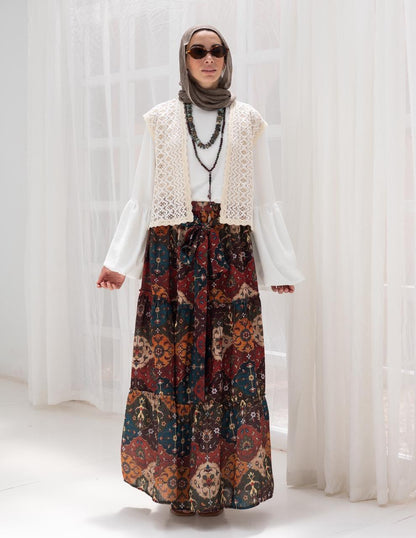 Spanish printed Lenin skirt