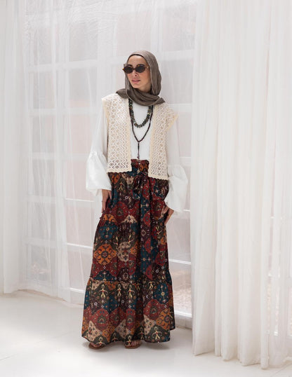 Spanish printed Lenin skirt