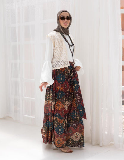 Spanish printed Lenin skirt