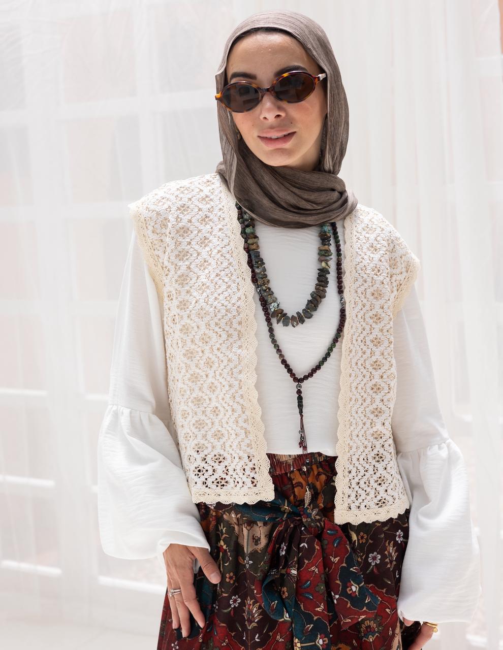 Crochet vest
