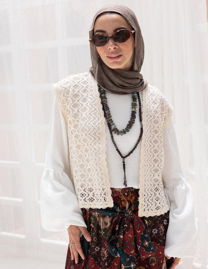 Crochet vest