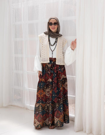 Spanish printed Lenin skirt