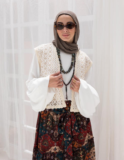 Crochet vest