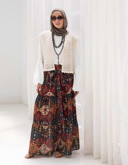 Spanish printed Lenin skirt