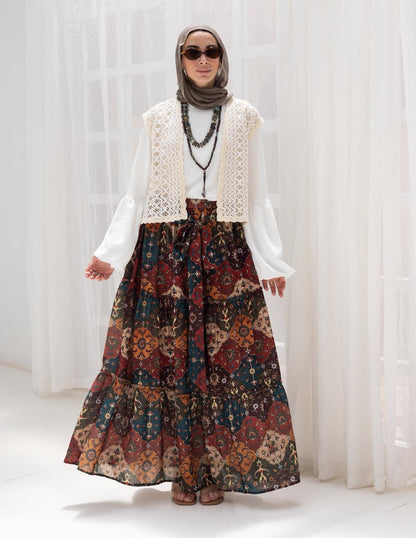 Spanish printed Lenin skirt