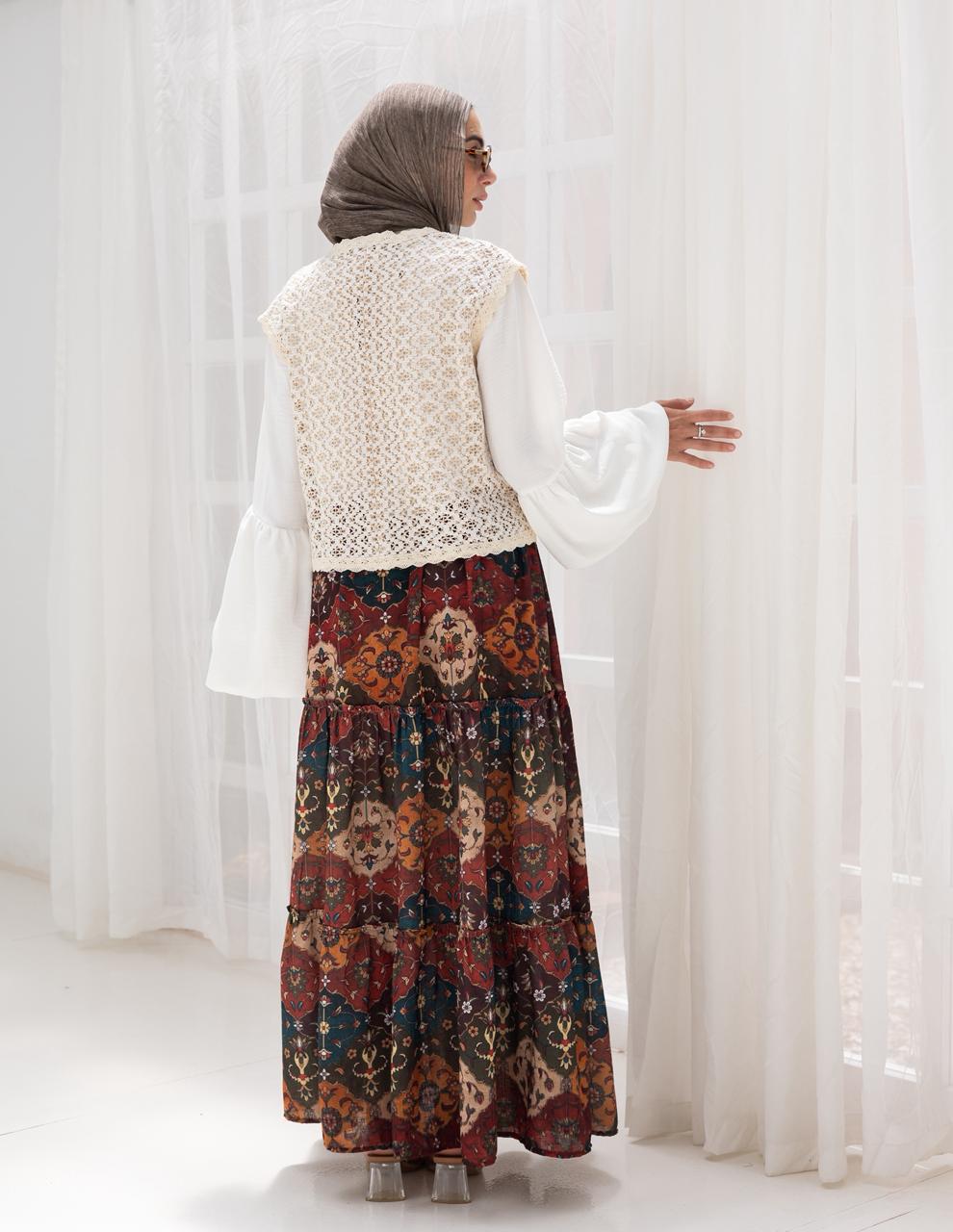 Spanish printed Lenin skirt