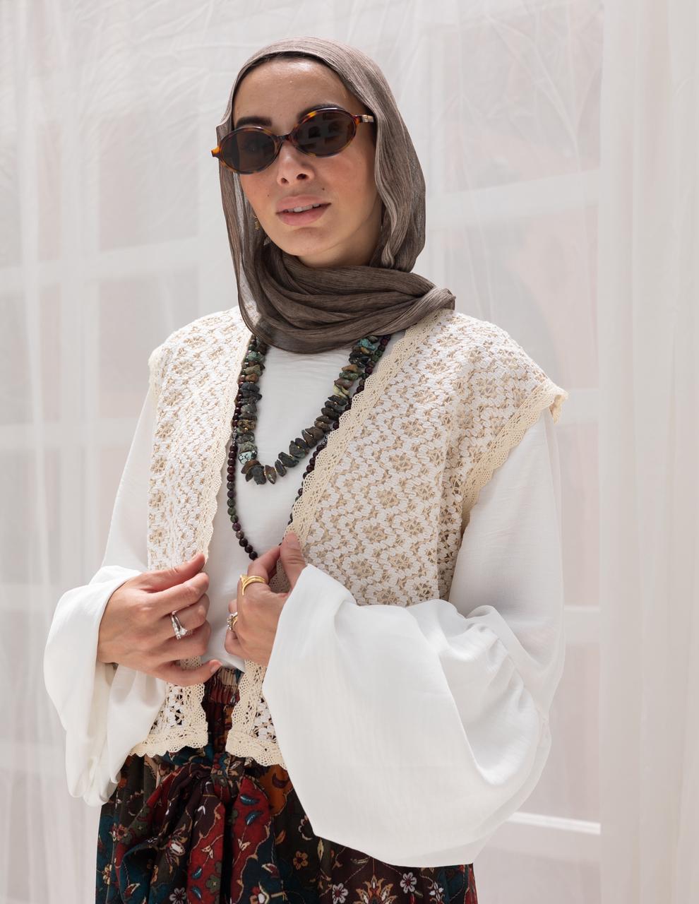 Crochet vest