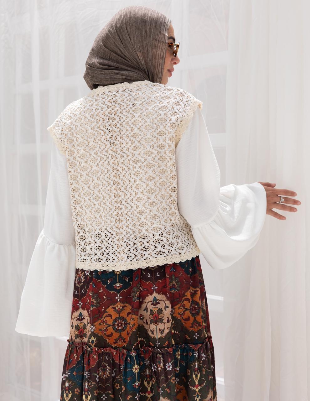 Crochet vest