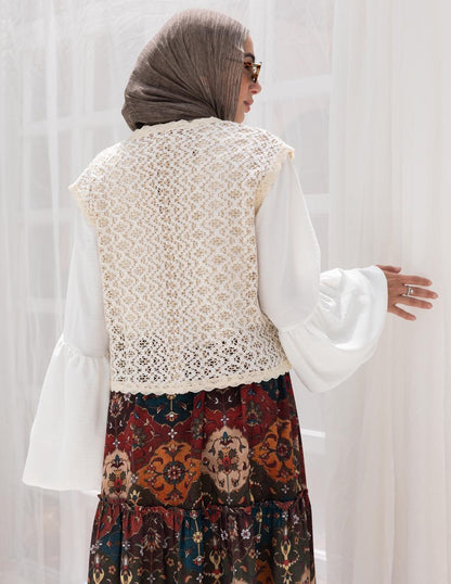Crochet vest
