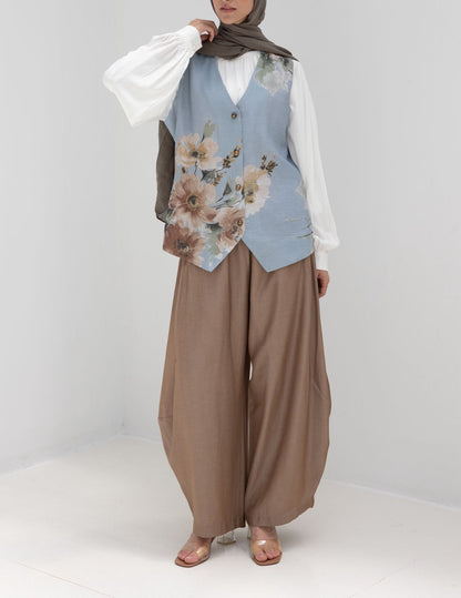 Lenin floral vest