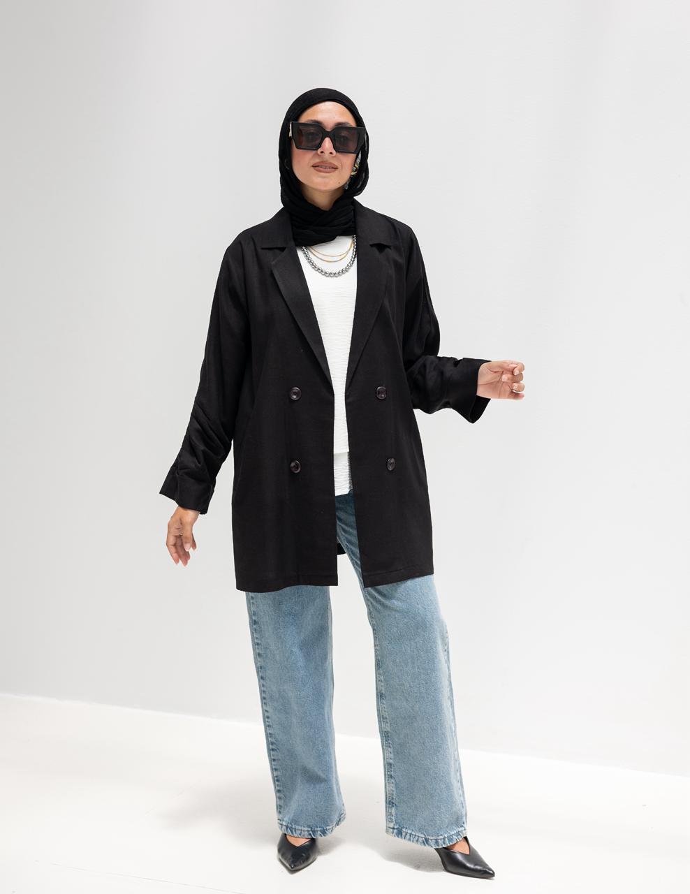 Lenin blazer in Black