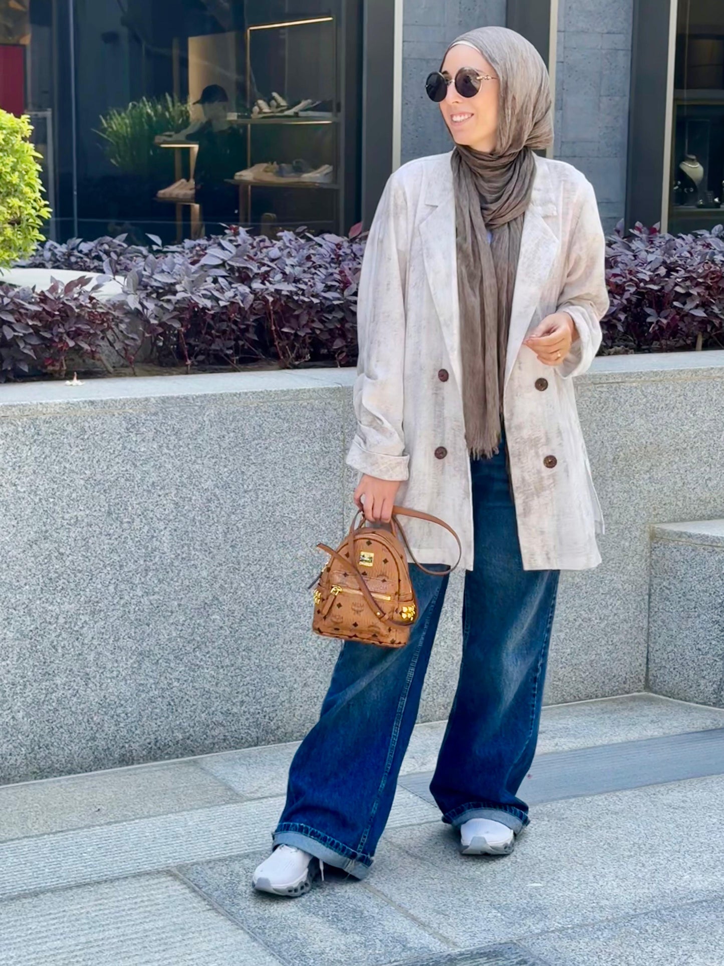 Lenin blazer in Beige