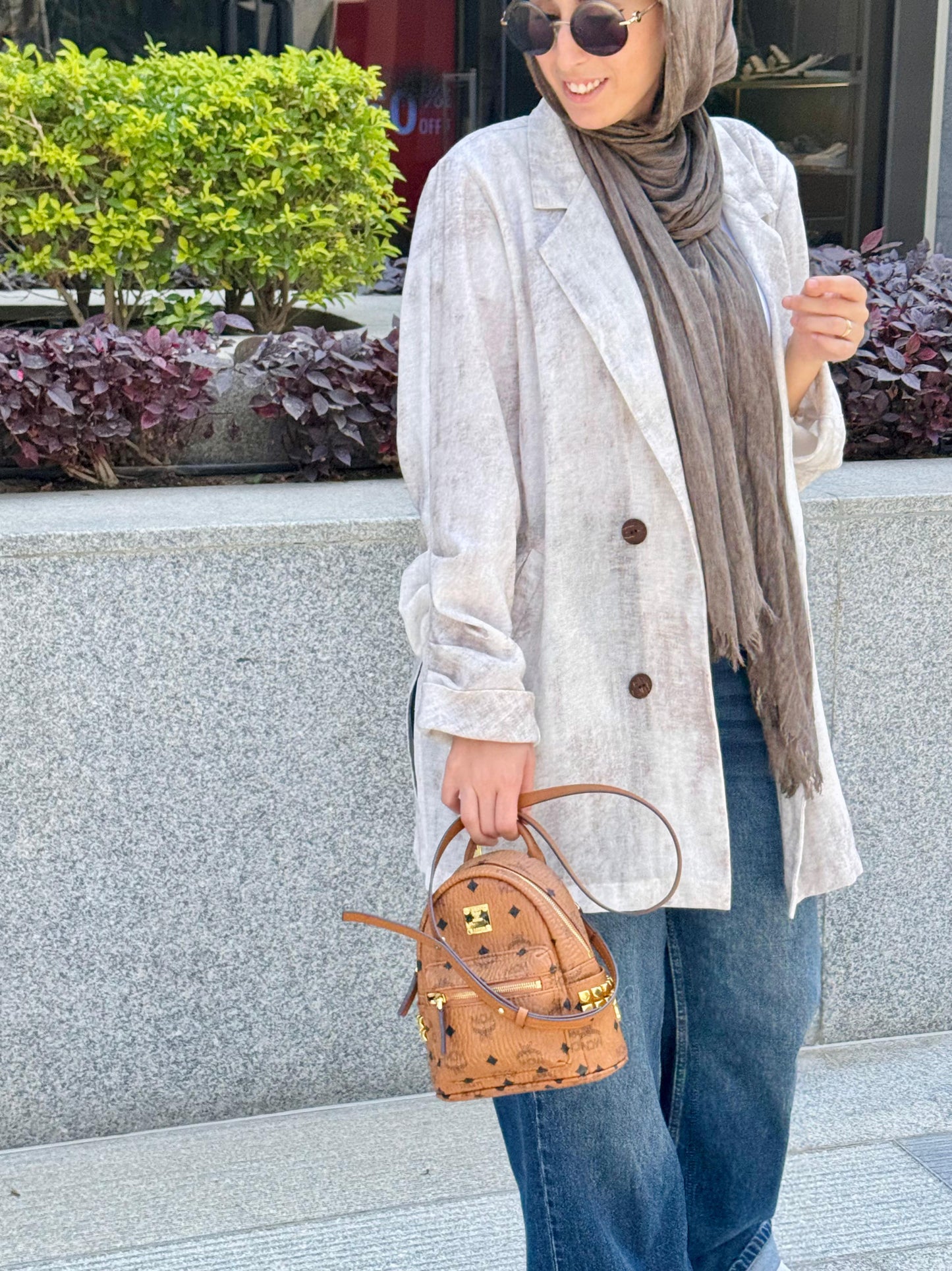 Lenin blazer in Beige