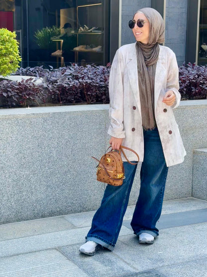 Lenin blazer in Beige